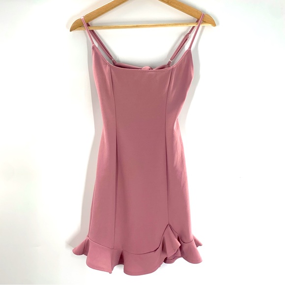 Lucy in the Sky Dresses Lucy In The Sky Pink Mini Dress Stretch